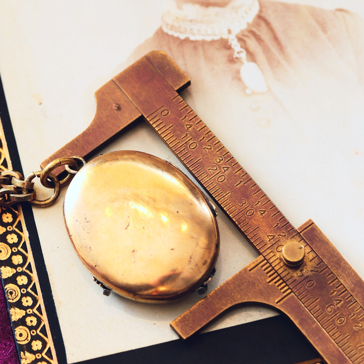 Antique Victorian Aesthetic Revival Locket
