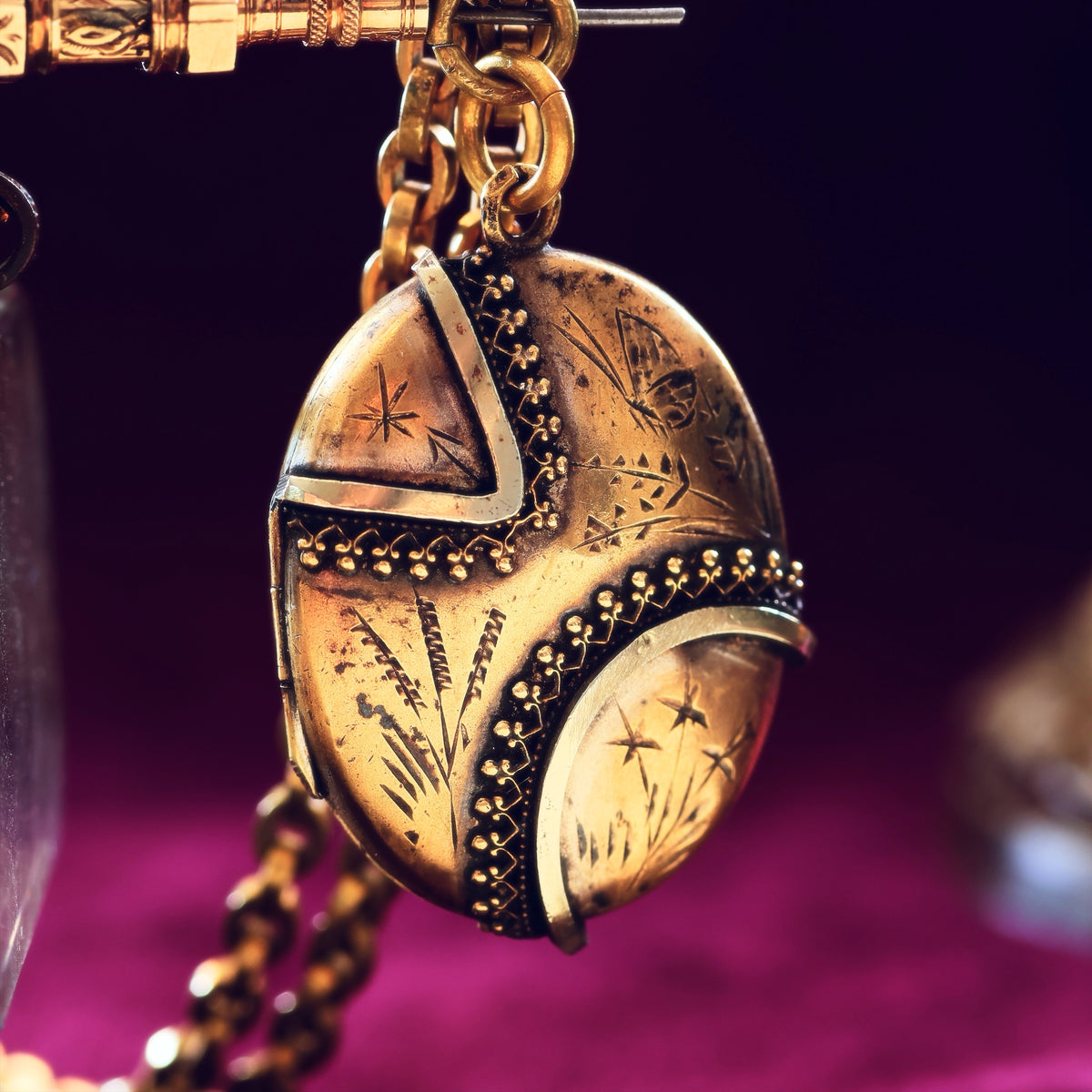 Antique Victorian Aesthetic Revival Locket
