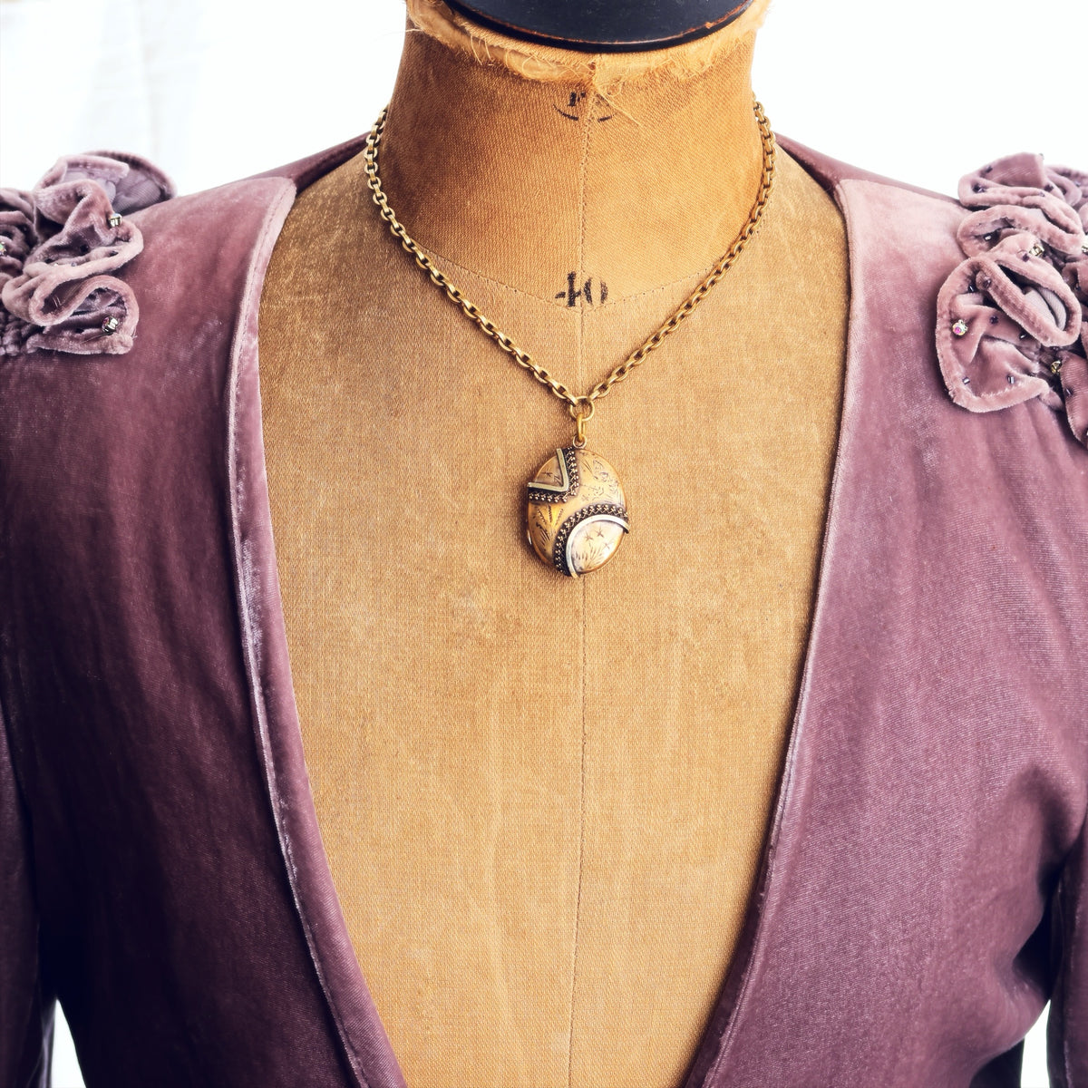 Antique Victorian Aesthetic Revival Locket