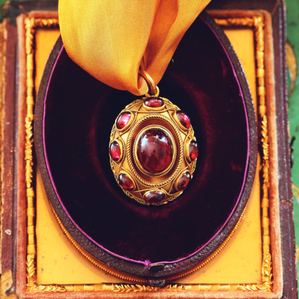 Victorian Antique Archaeological Revival Locket