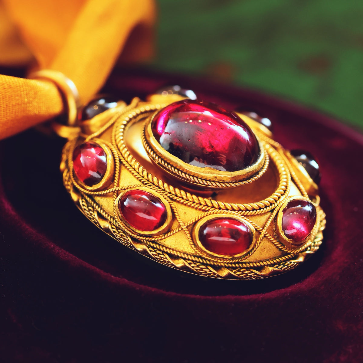 Heirloom Victorian Antique Archaeological Revival Locket