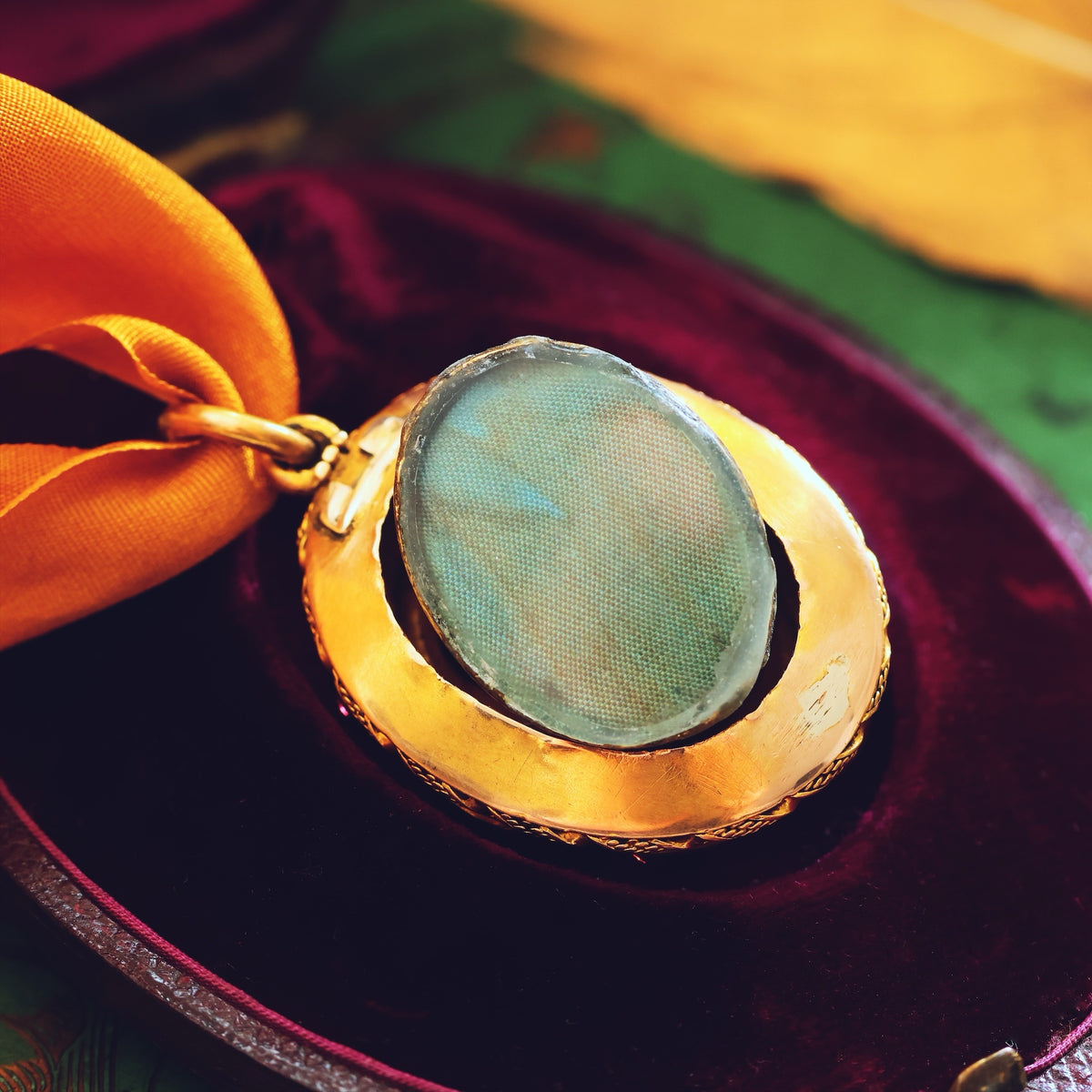 Heirloom Victorian Antique Archaeological Revival Locket
