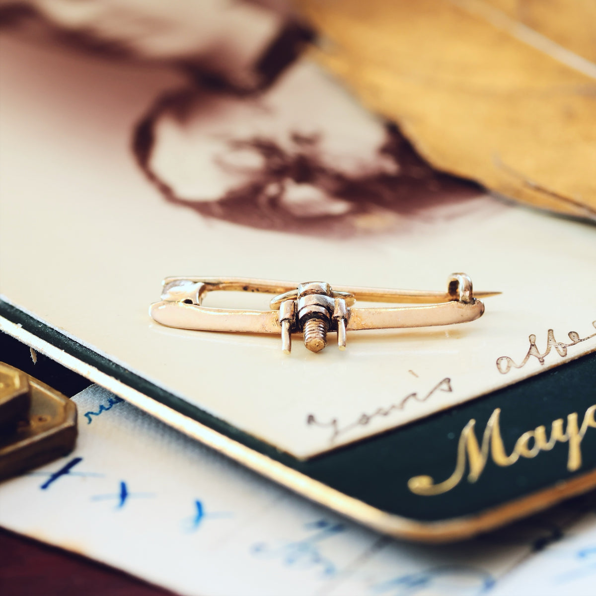 Regal Victorian Diamond Star Brooch/Pendant