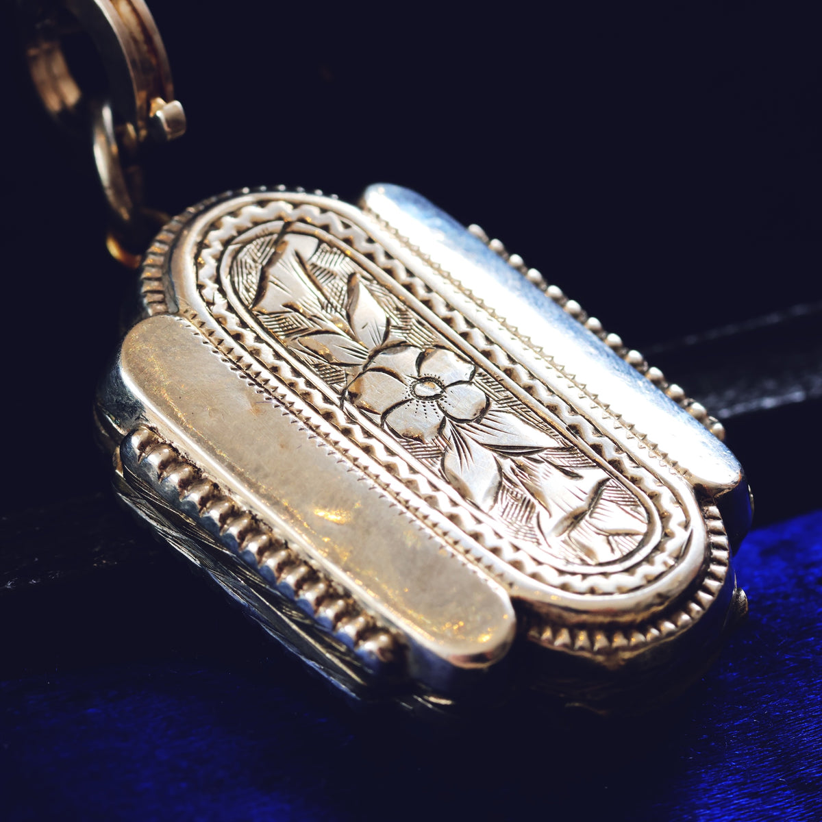 Antique Victorian Era Silver Aesthetic Revival Locket