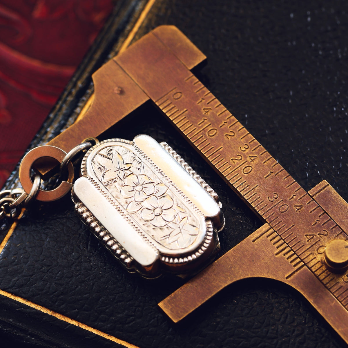 Antique Victorian Era Silver Aesthetic Revival Locket