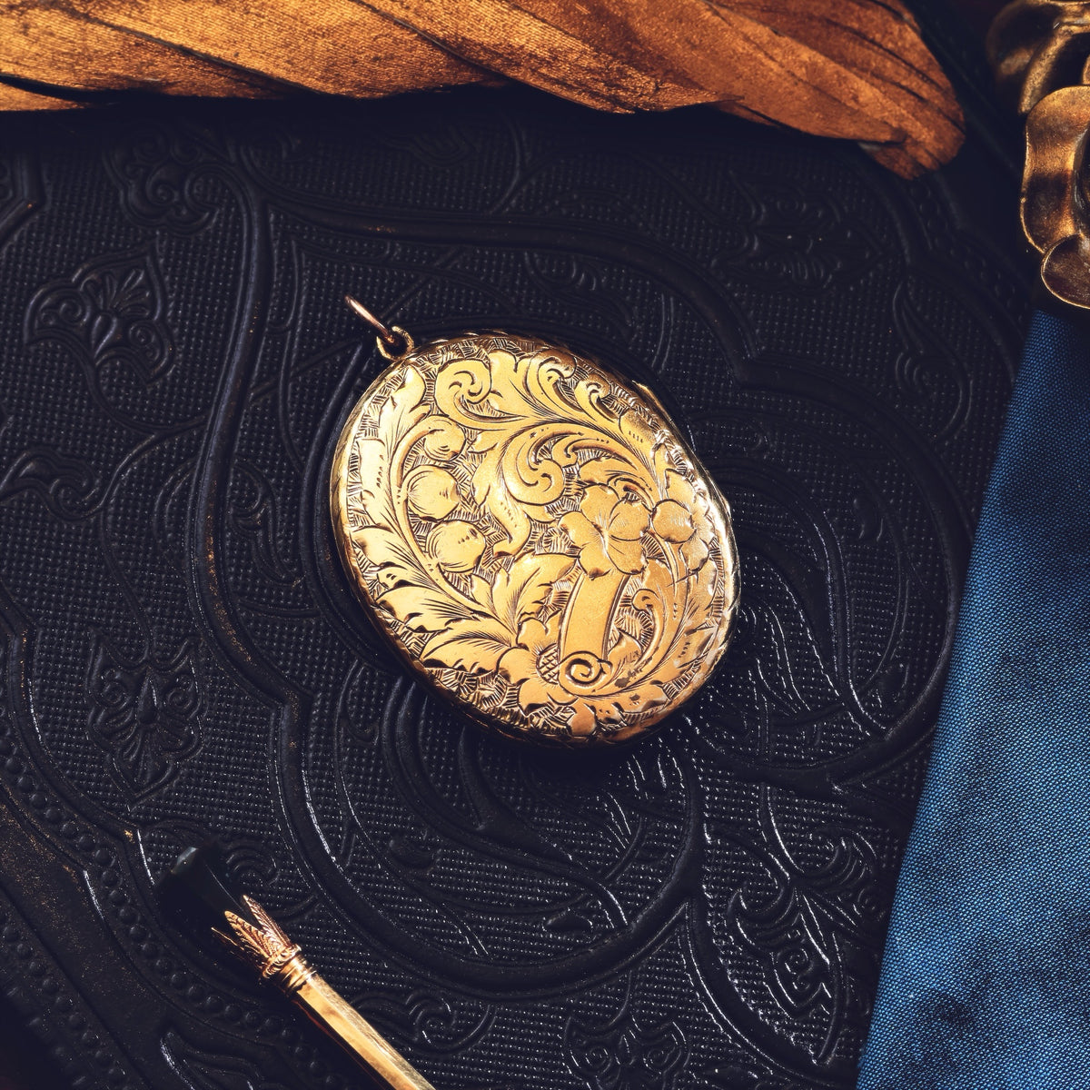 Impressive Victorian 'Florabunda' Locket