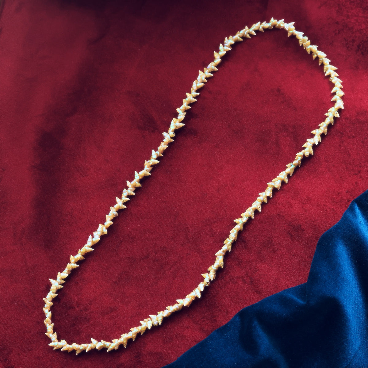 Antique Victorian Maireneer Shell Necklace