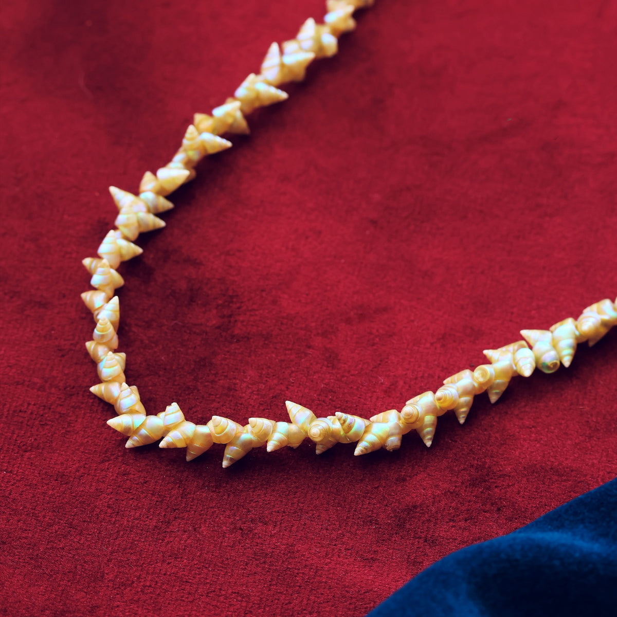 Antique Victorian Maireneer Shell Necklace