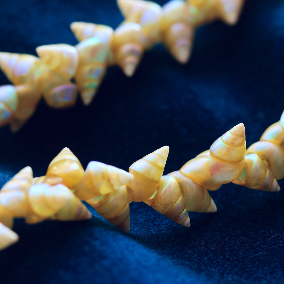 Antique Victorian Maireneer Shell Necklace