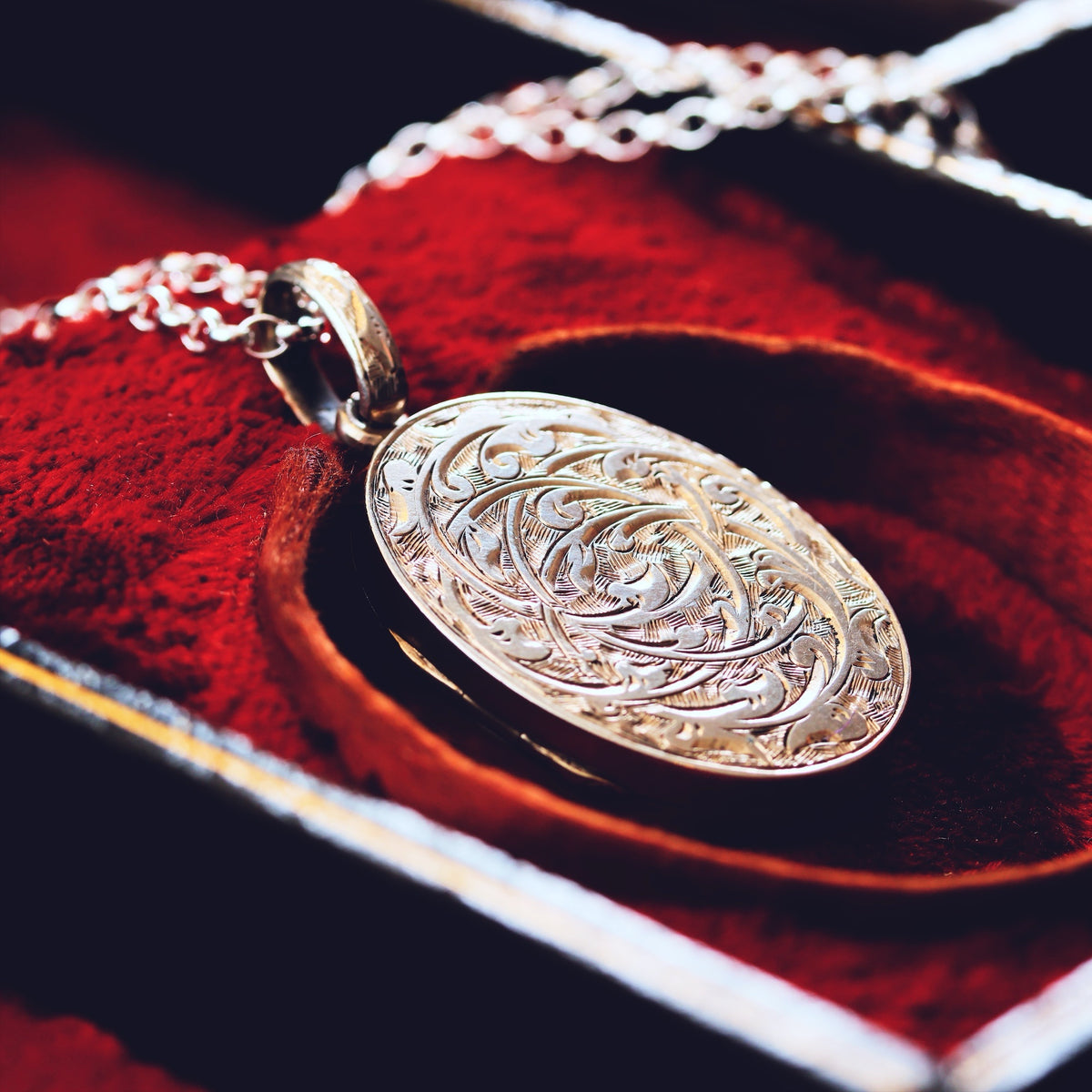 Antique Victorian Silver Aesthetic Revival Locket