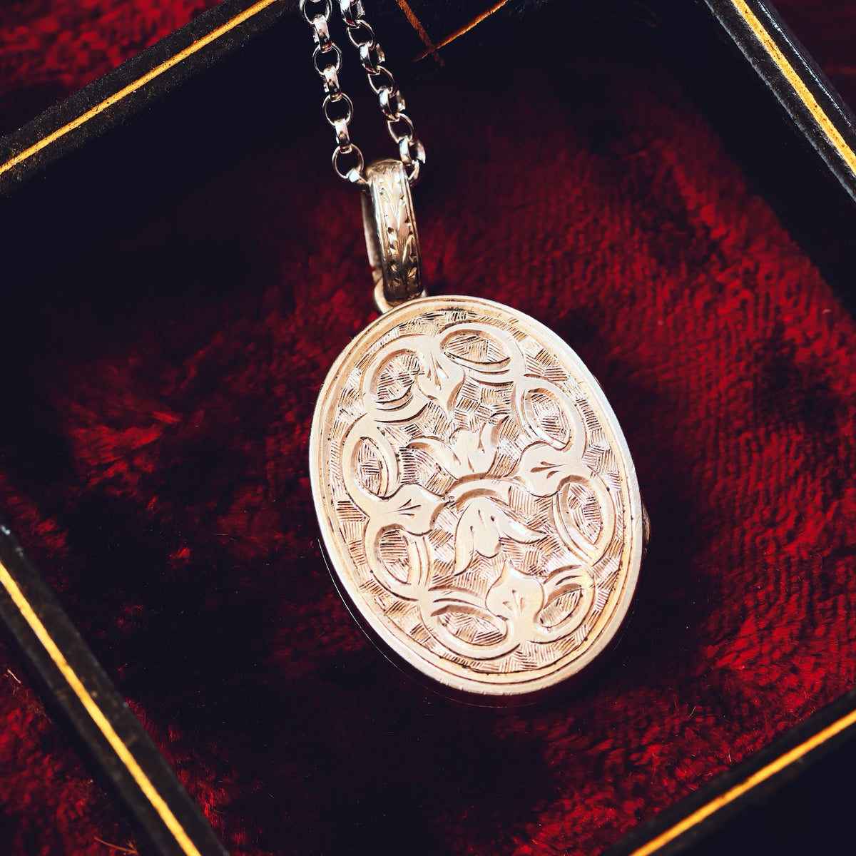 Antique Victorian Silver Aesthetic Revival Locket