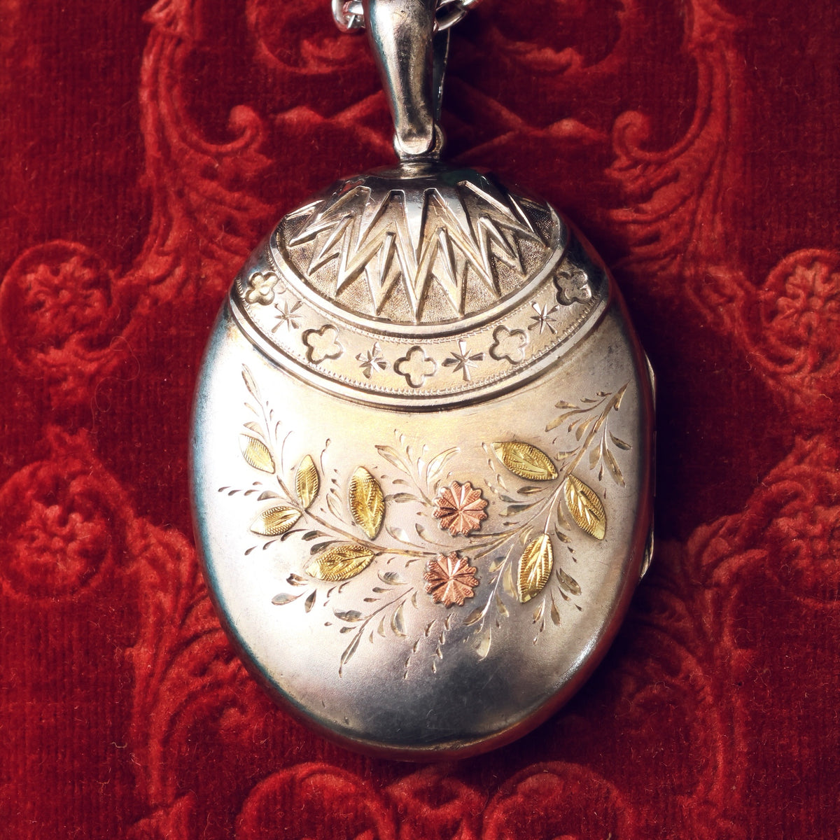 Antique Victorian Silver Locket