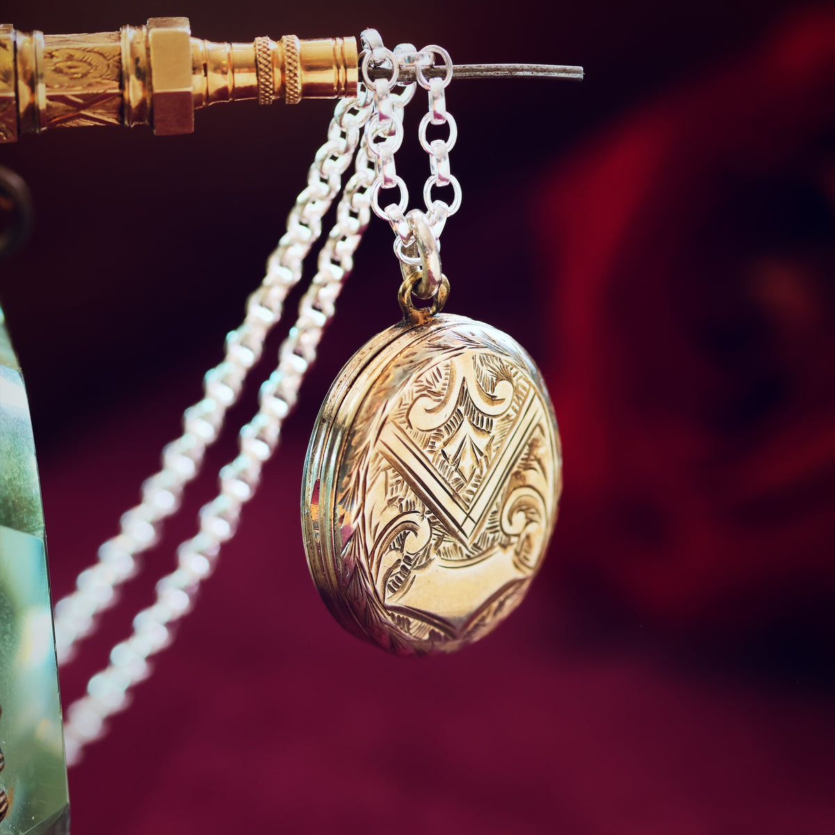 Cute Antique Victorian Silver Locket