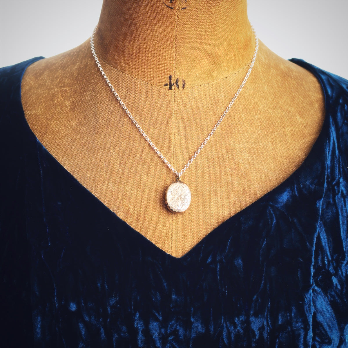Cute Antique Victorian Silver Locket