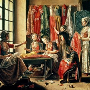 Antique French Regional 'Arlesian' Earrings