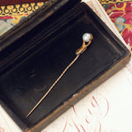 Gothic Victorian Wild Pearl Eagle Claw Stick Pin