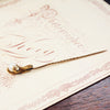 Gothic Victorian Wild Pearl Eagle Claw Stick Pin