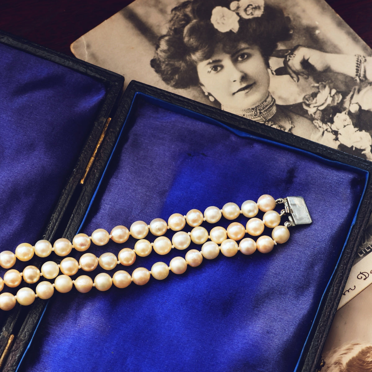 Vintage 1950's Cultured Saltwater Pearl Bracelet