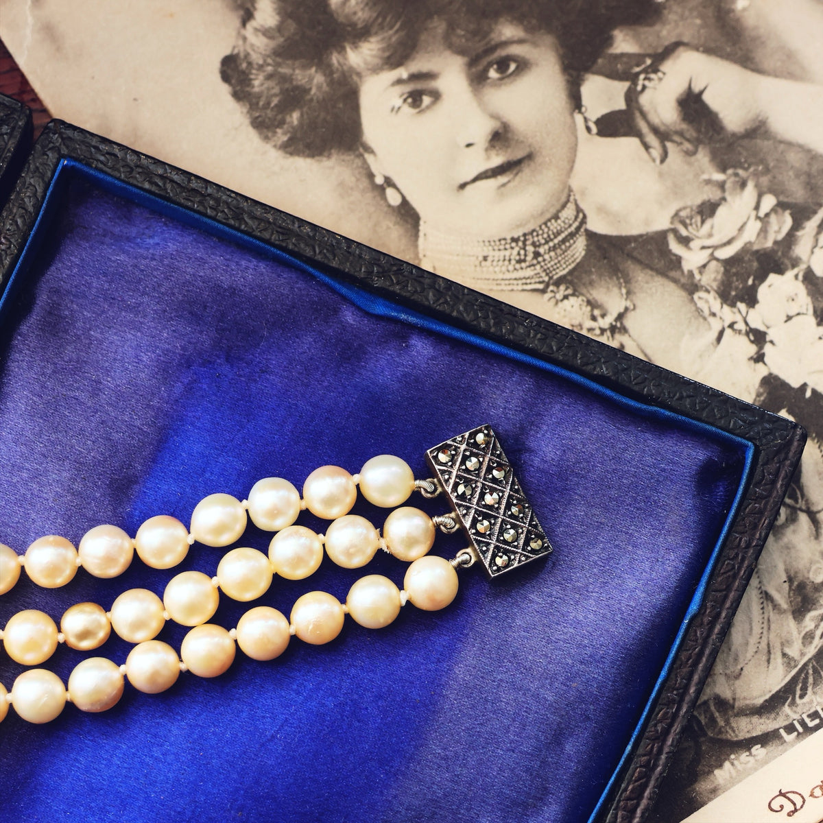 Vintage 1950's Cultured Saltwater Pearl Bracelet