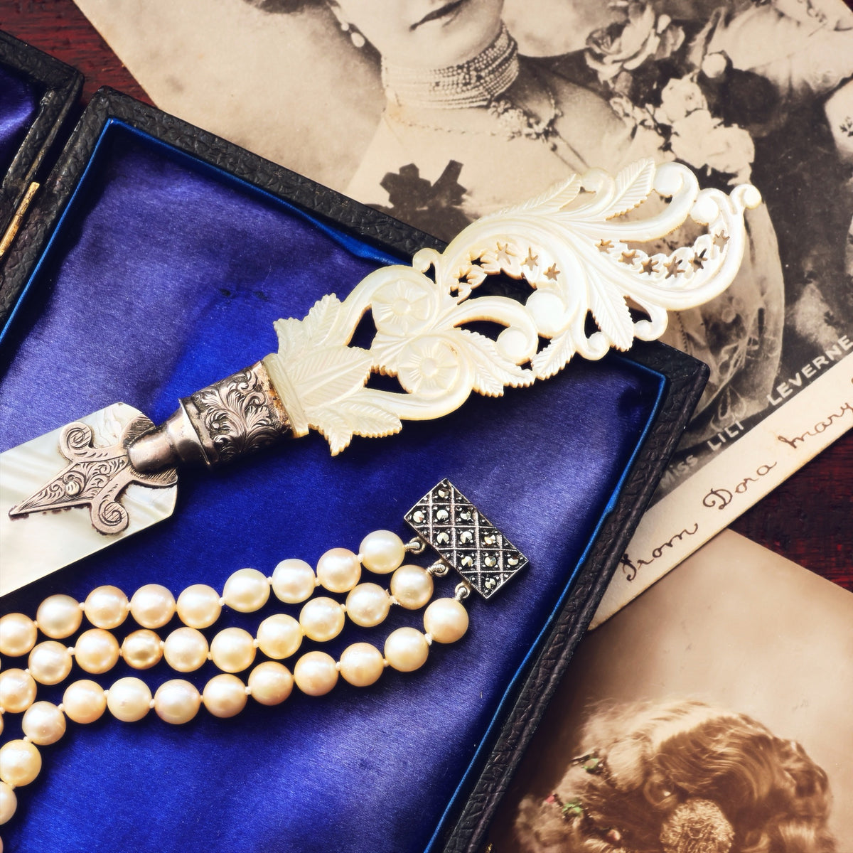 Vintage 1950's Cultured Saltwater Pearl Bracelet