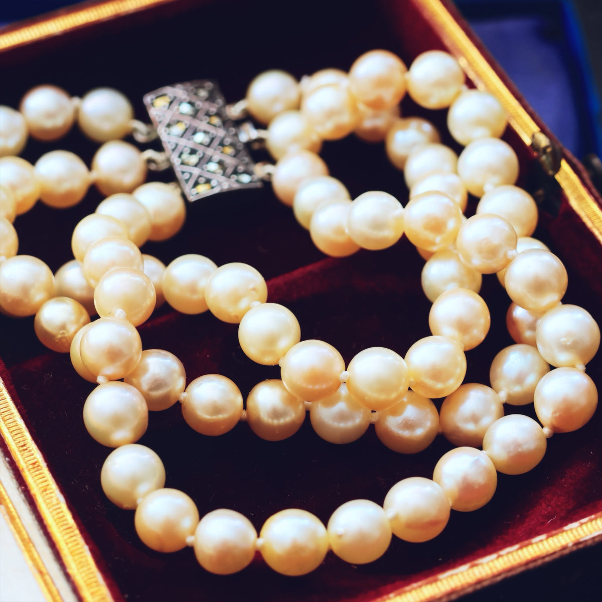 Vintage 1950's Cultured Saltwater Pearl Bracelet