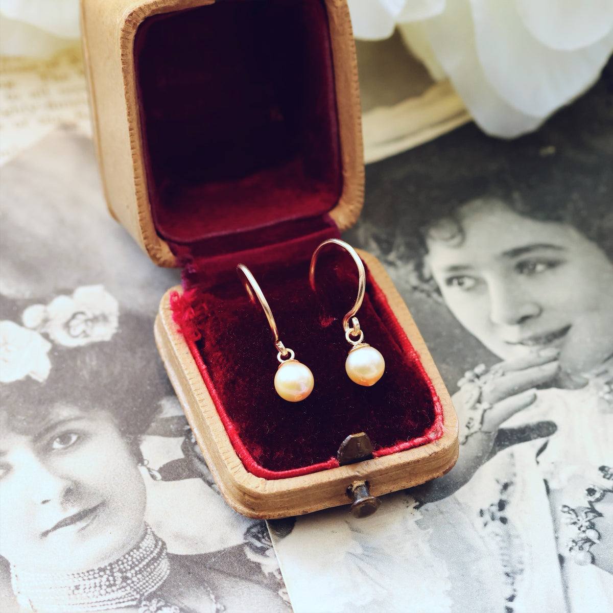 Classic Saltwater Pearl Drop Earrings