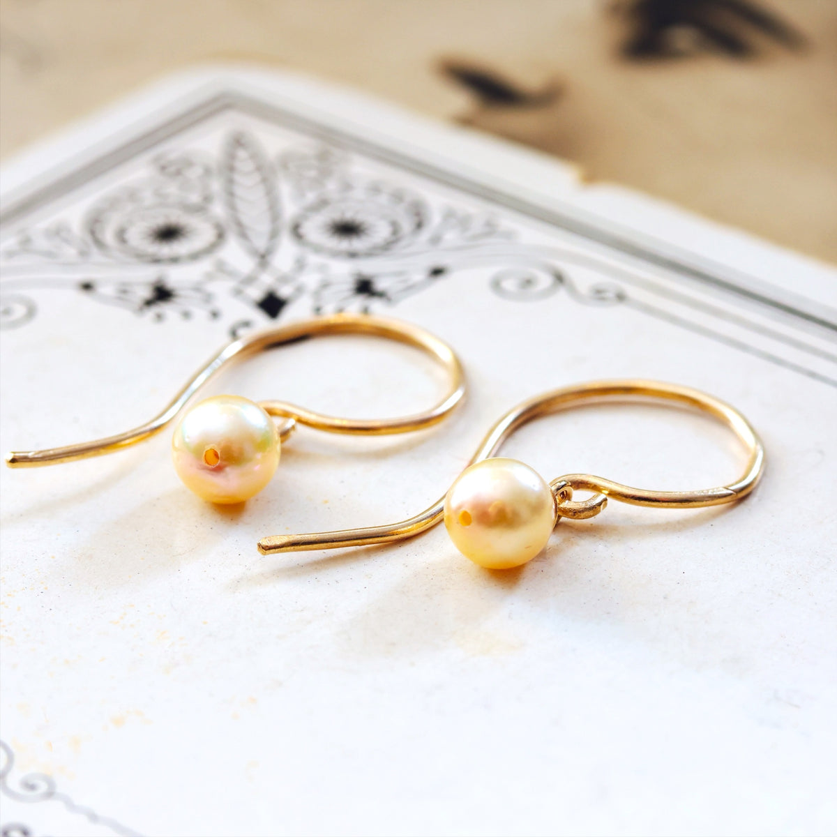 Classic Saltwater Pearl Drop Earrings