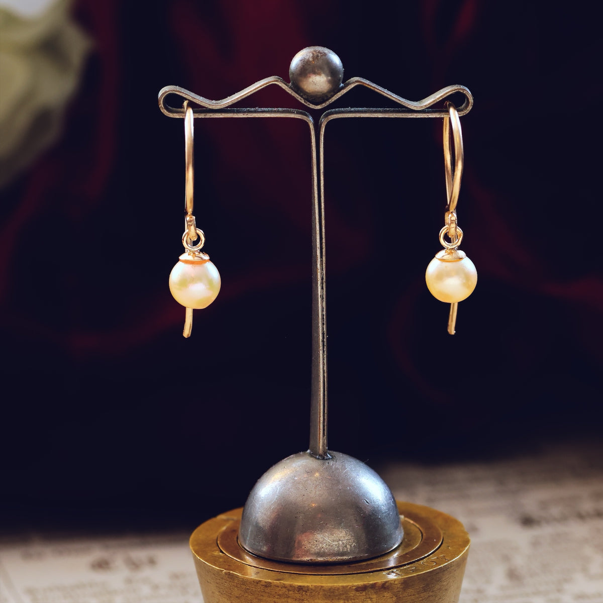 Classic Saltwater Pearl Drop Earrings