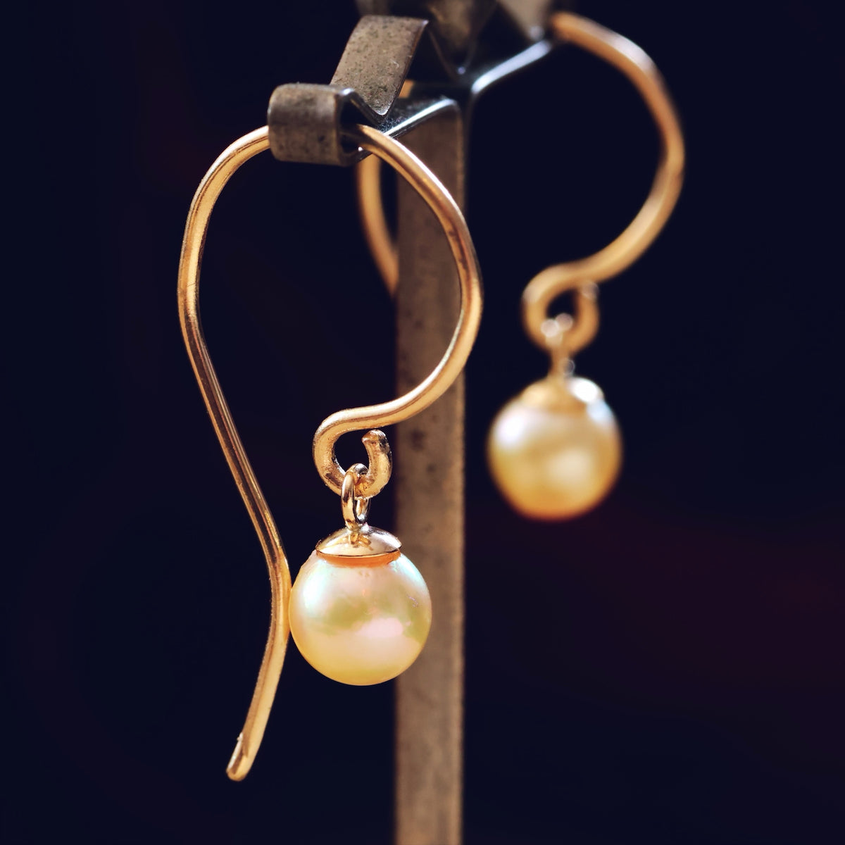 Classic Saltwater Pearl Drop Earrings