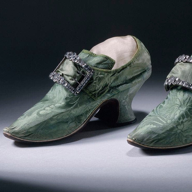 Antique Georgian Silver & Paste Buckle