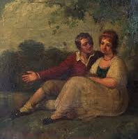 Rare Antique Georgian Paste & Enamel Pendant