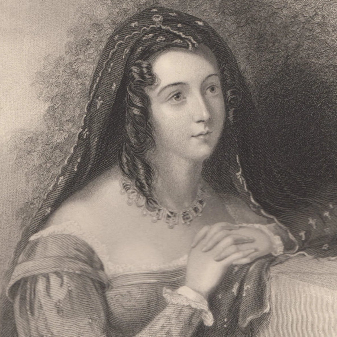 Victorian Gothic! Antique Family Locket & Chain