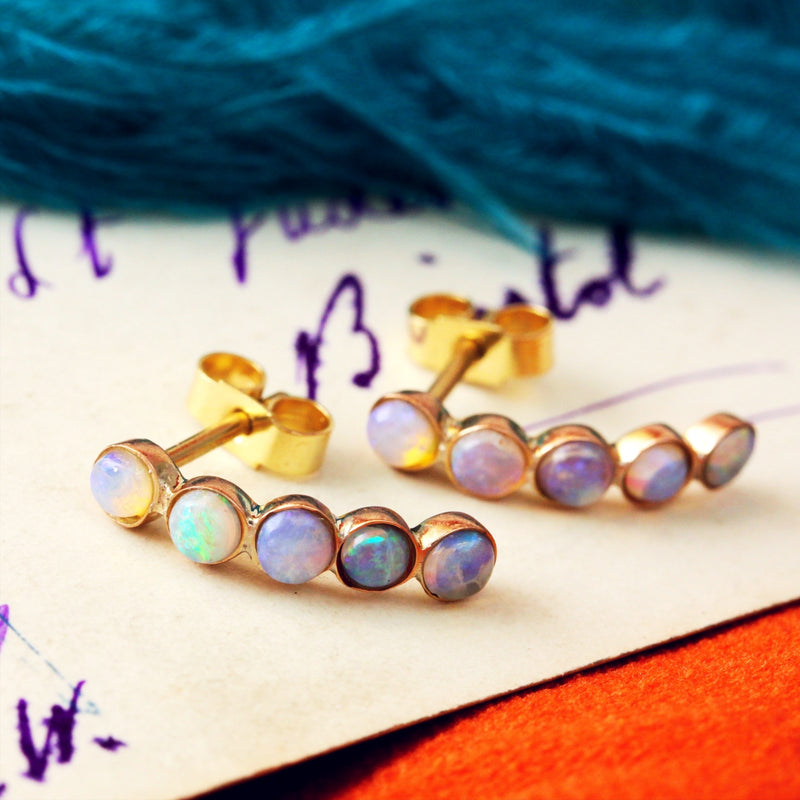 Vintage Opal Earrings
