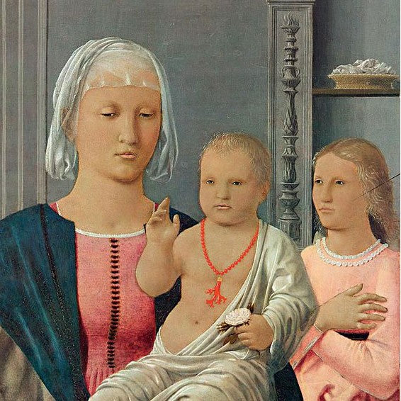 Antique Filigree Coral Charm Pendant