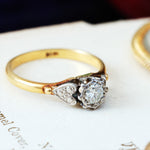 Vintage 1950's Diamond Engagement Ring