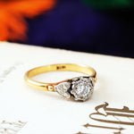 Vintage 1950's Diamond Engagement Ring