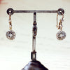 Antique Diamond Starburst Earrings