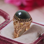 Astonishing Victorian Cat's Eye Chrysoberyl Ring