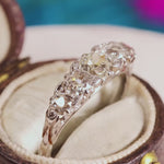 Antique Diamond Five Stone Ring