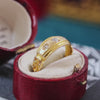 Antique Date 1905 18ct Gold Gypsy Set Diamond Band Ring