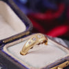 Antique 18ct Gold & Diamond Wedding Band Ring