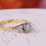 Vintage 1950's Diamond Engagement Ring