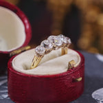 1.30ct Vintage Five Stone Diamond Ring 