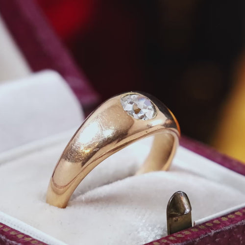  Victorian Diamond Engagement Ring