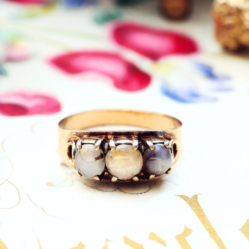 Vintage Star Sapphire Dress Ring