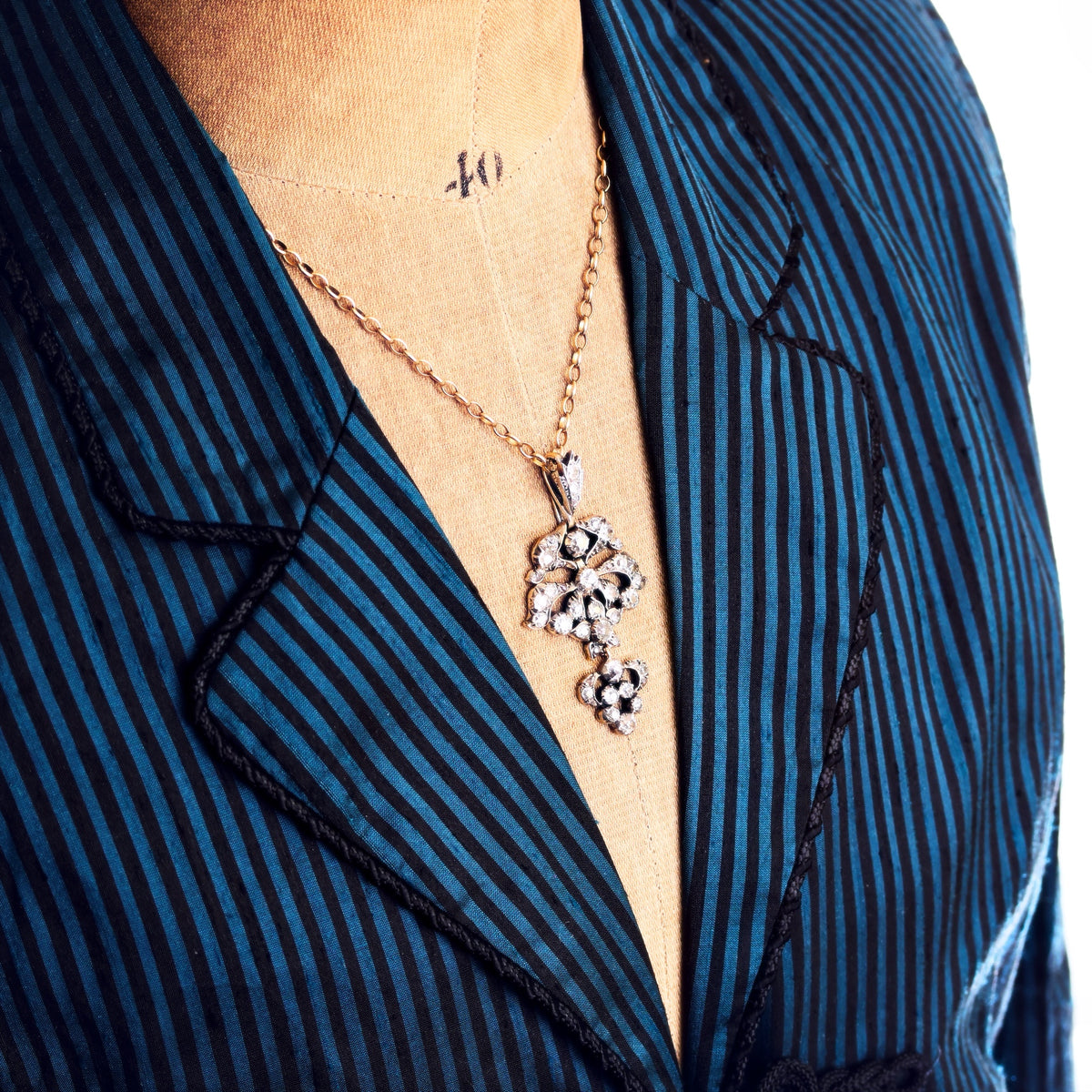 Oh, So Splendid & Rare Antique Iberian Diamond Pendant