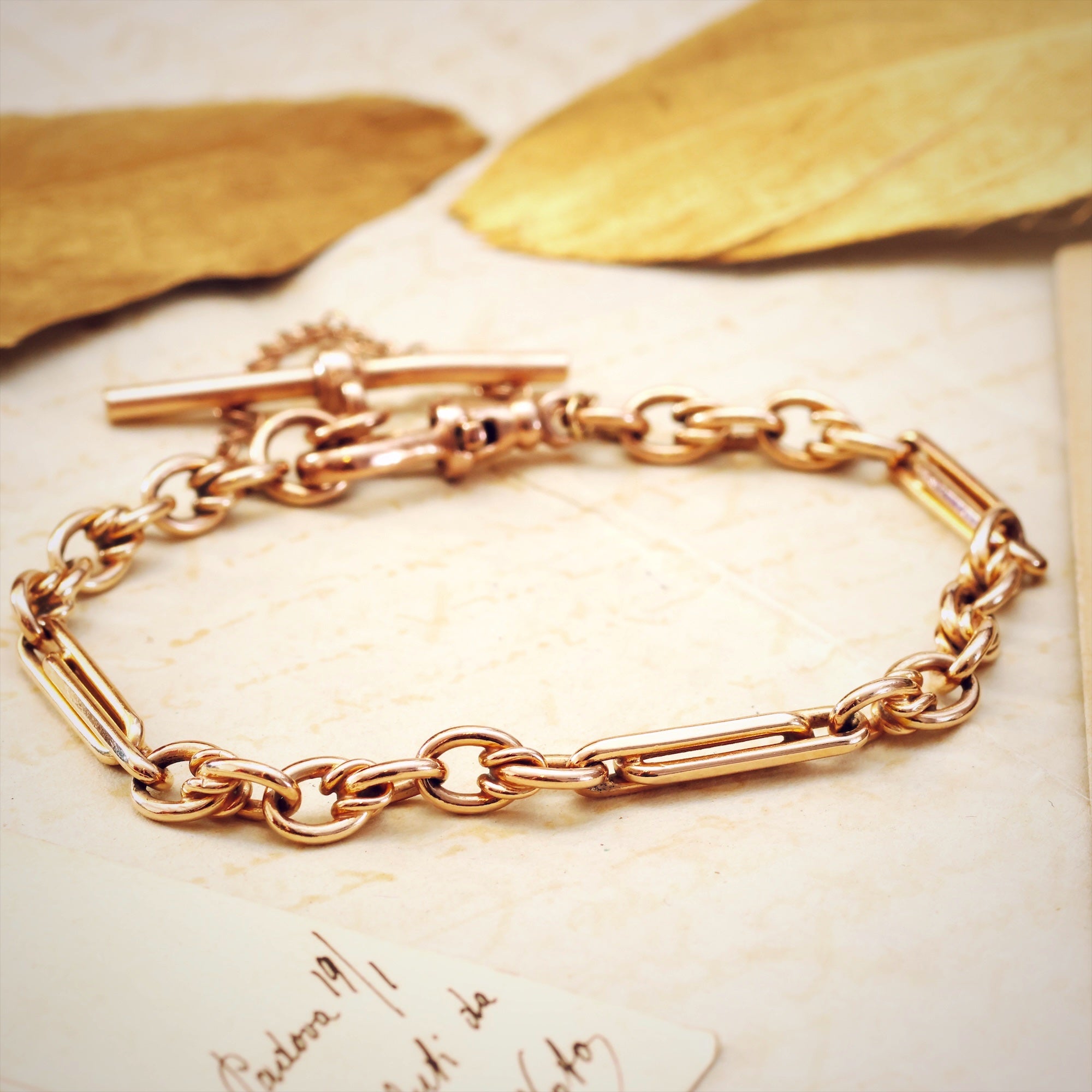 Rose gold watch chain bracelet outlet