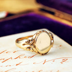 Vintage Date 1963 Gent's 9ct Gold Signet Ring