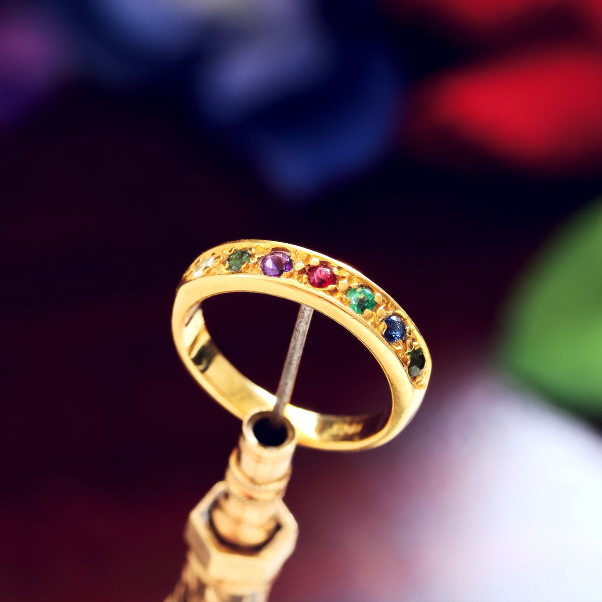 Vintage 18ct Gold Dearest Wedding Ring