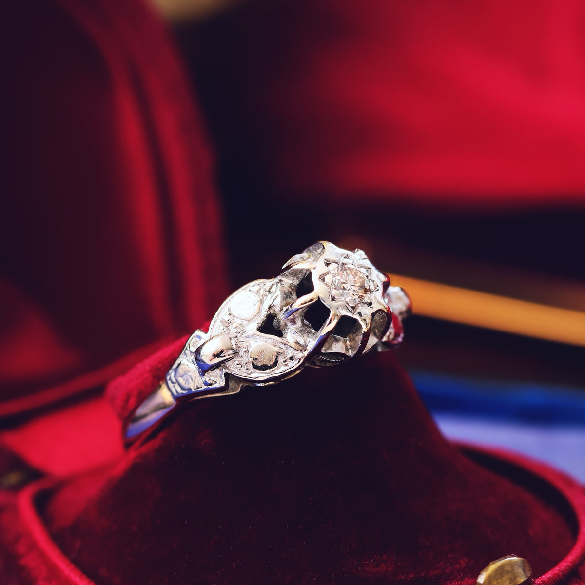 Vintage 1950's Diamond Engagement Ring